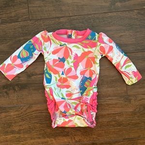 Ruffle Butts baby swimsuit size 6-12 months